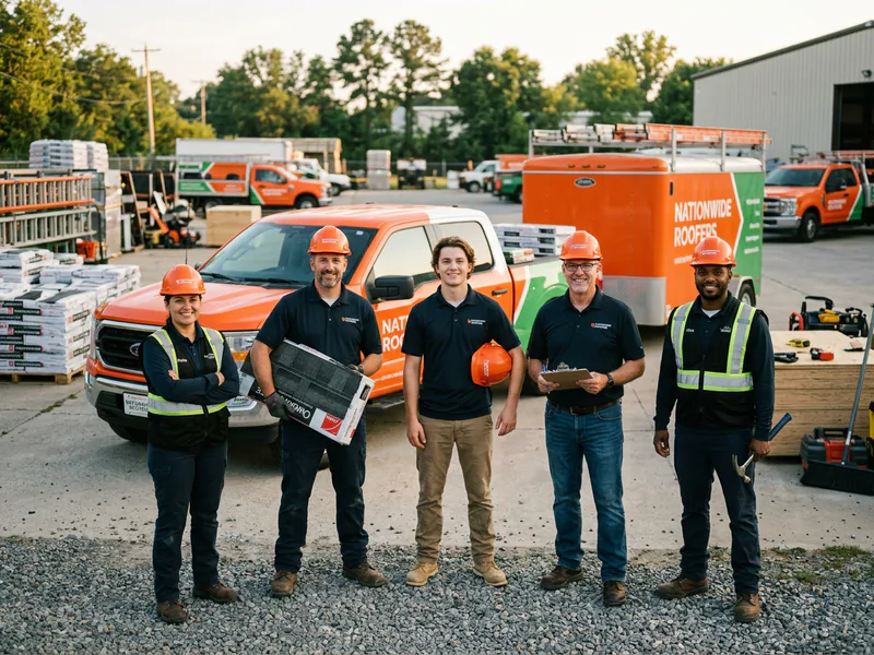 Natiowide Roofers - roof installation in Ahoskie near me